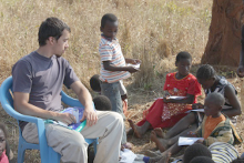 Caleb Callari apprenticing under Rick Love in Sub-Saharan African church planting principles